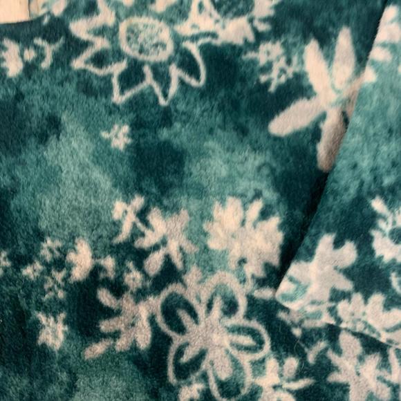 Vintage Abstract Fleece Funky Patterned Fleece Women's Large - Picture 3 of 5